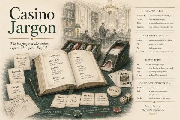 Casino Jargon illustration