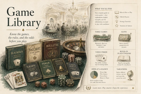 Game Library illustration